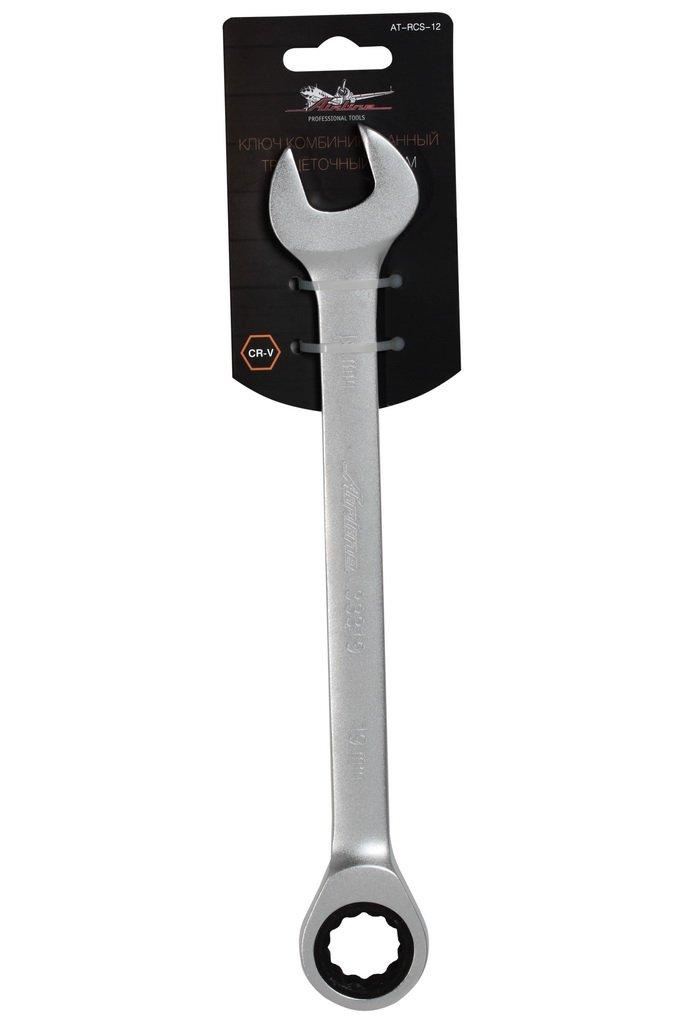 Ключ комбинированный трещоточный 19мм (AT-RCS-12)