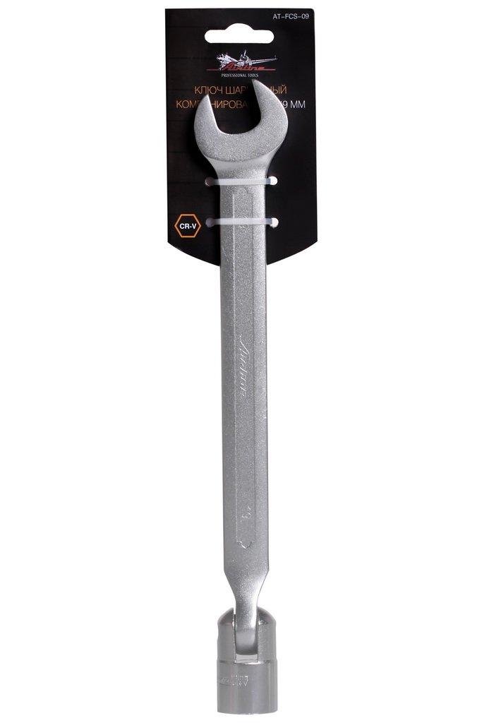 Ключ шарнирный комбинированный 19мм (AT-FCS-09) - фото 1 - id-p85127549