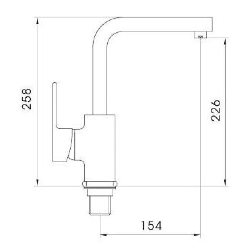 Смеситель для кухонной мойки Ledeme L4030-2 - фото 3 - id-p106815736