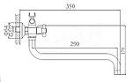 Универсальный смеситель с душевым гарнитуром Ledeme L2308, фото 2