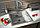 Стальная кухонная мойка ZORG Steel Hammer SH RR 5151, фото 3