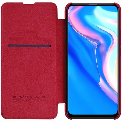 Кожаный чехол Nillkin Qin Leather Case Красный для Huawei P Smart Z (Y9 Prime 2019) - фото 3 - id-p106832329