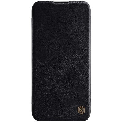 Кожаный чехол Nillkin Qin Leather Case Черный для Huawei P20 Lite 2019 (Nova 5i) - фото 1 - id-p106832330