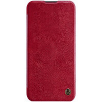 Кожаный чехол Nillkin Qin Leather Case Красный для Huawei P20 Lite 2019 (Nova 5i)