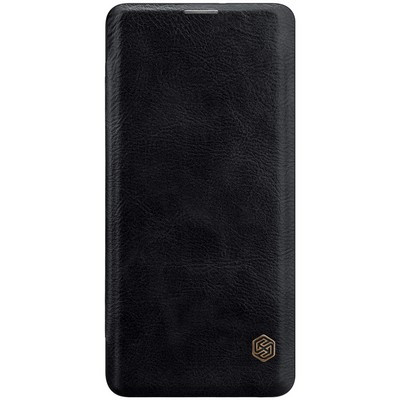 Кожаный чехол Nillkin Qin Leather Case Черный для Samsung Galaxy S10 5G - фото 1 - id-p106832339
