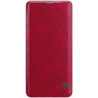 Кожаный чехол Nillkin Qin Leather Case Красный для Samsung Galaxy S10 5G