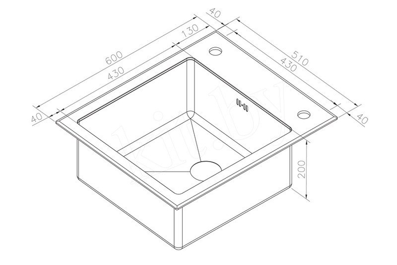 Стальная кухонная мойка со стеклом ZorG Inox Glass GL-6051 - фото 9 - id-p106820154