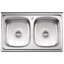 Стальная кухонная мойка Ledeme L98050В