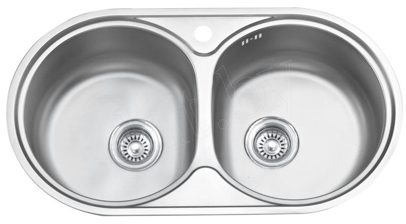 Стальная кухонная мойка Ledeme L87944В