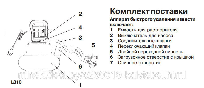 Насос для промывки BWT L810 "Tea Pot" от накипи, известковых отложений, ржавщины (промывочник) - фото 2 - id-p5880731