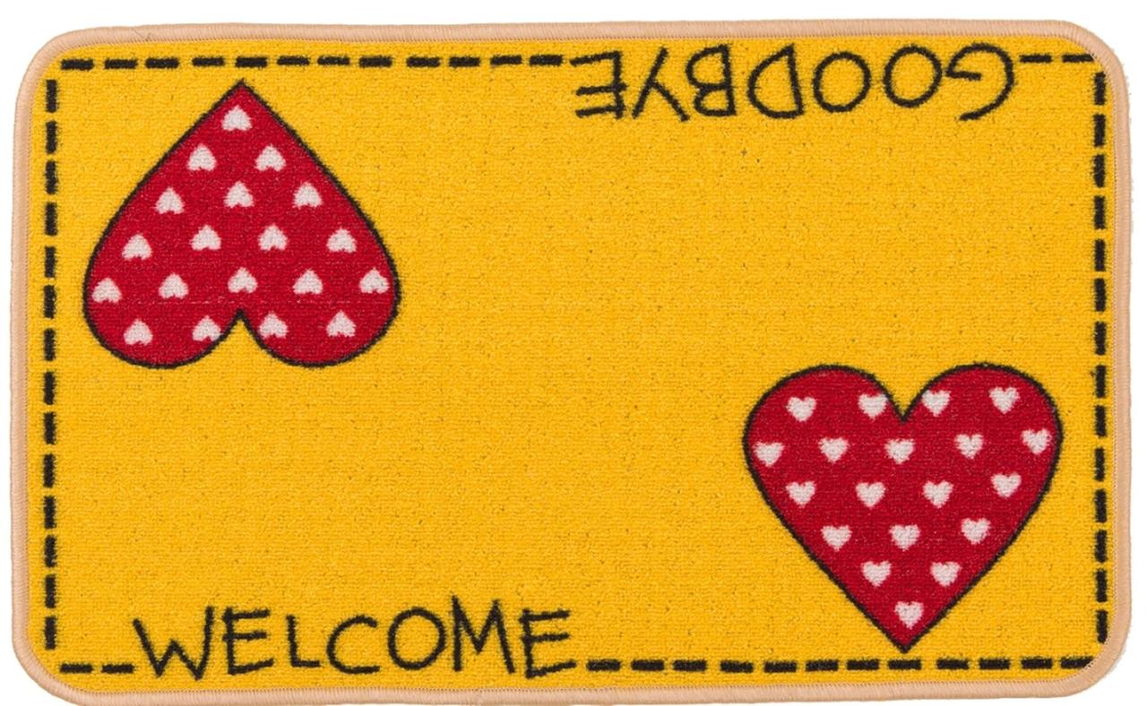 35-107 FRESH 45х75 см "Сердечки" Коврики SUNSTEP