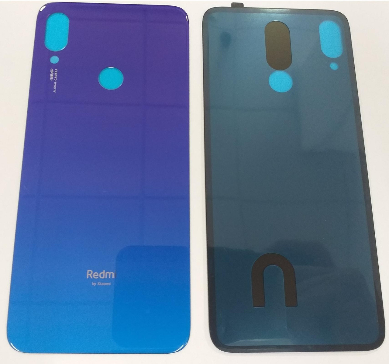 Задняя крышка для Xiaomi Redmi Note 7, синяя - фото 1 - id-p106867884