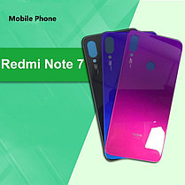 Задняя крышка для Xiaomi Redmi Note 7, чёрная, фото 2