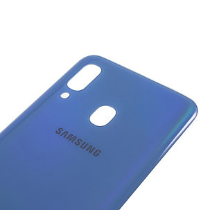 Задняя крышка для Samsung Galaxy A40 (SM-A405), синяя, фото 2