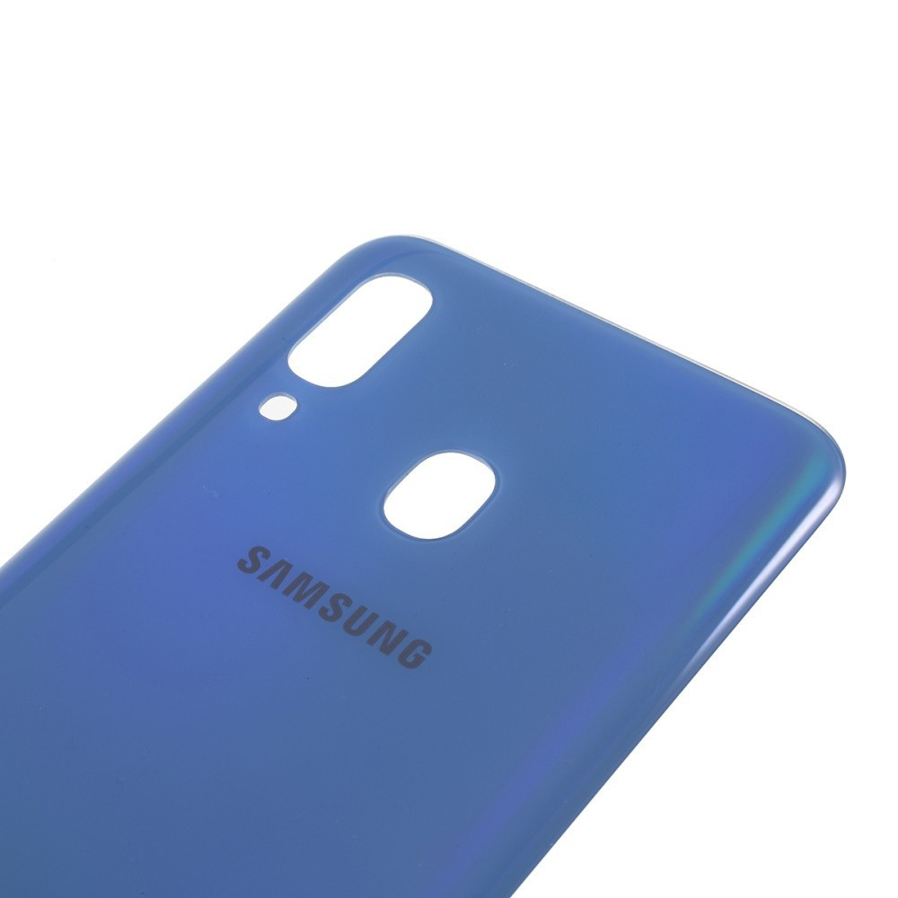 Задняя крышка для Samsung Galaxy A40 (SM-A405), синяя - фото 2 - id-p106867185