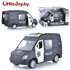 Инерционная машинка "Полиция", полицейский фургон, арт. WY590C (ВТ)