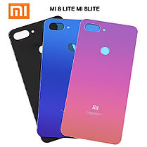 Задняя крышка для Xiaomi Mi 8 Lite, синяя, фото 2