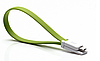 Кабель USB -- microUSB  Micro Usb QC Date Cable green/orange, фото 2