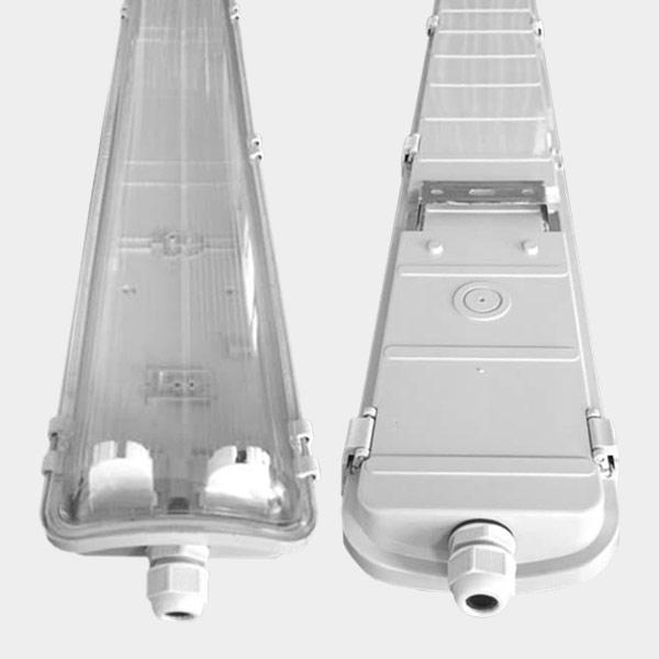 Светильник под Led лампу Т8 TS 2X1200мм /Lighting product under the Led lamp T8 TS 2X1200мм /IP65 - фото 1 - id-p106877867