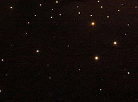 Ковровое напольное фибероптическое покрытие "Звездное небо" 100х100 см (12 звезд/кв.м)
