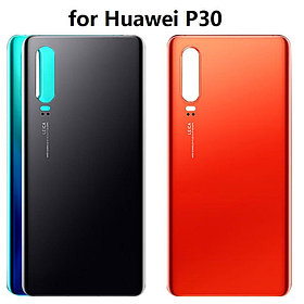 Задняя крышка для Huawei P30 (ELE-L21, ELE-L29), чёрная