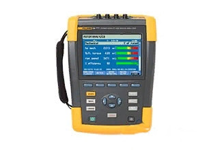 Fluke 438 II/BASIC анализатор качества электроэнергии и работы электродвигателей без токовых клещей