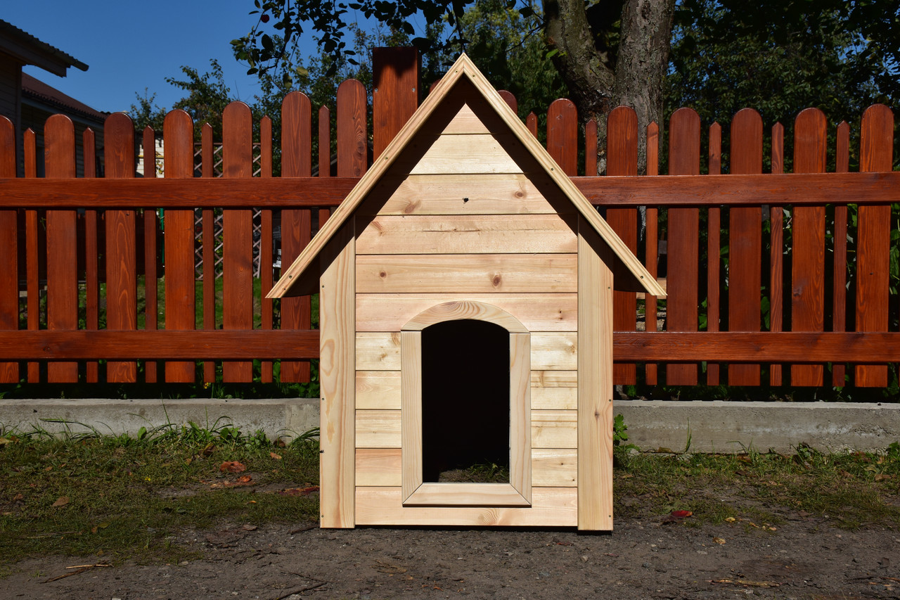 Будка для собаки деревянная - фото 2 - id-p107040180