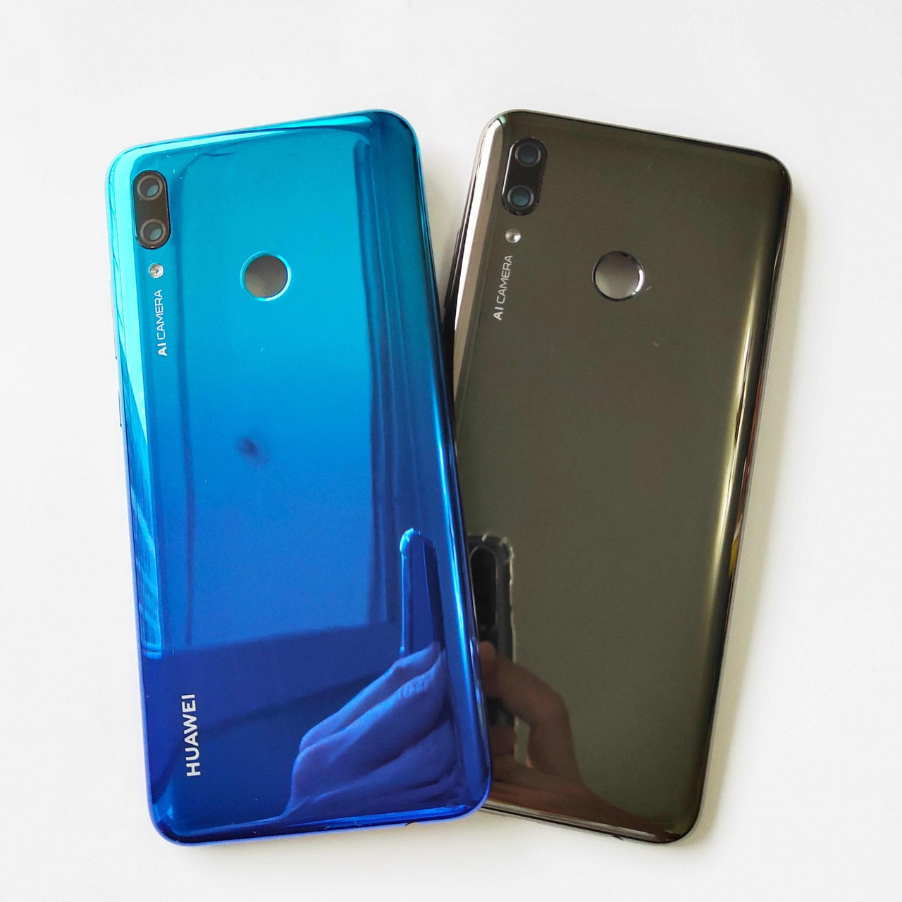 Задняя крышка для Huawei P Smart 2019 (POT-LX1), синяя - фото 2 - id-p107051153