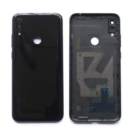 Задняя крышка для Huawei Y6 2019 (MRD-LX1F), чёрная, фото 2