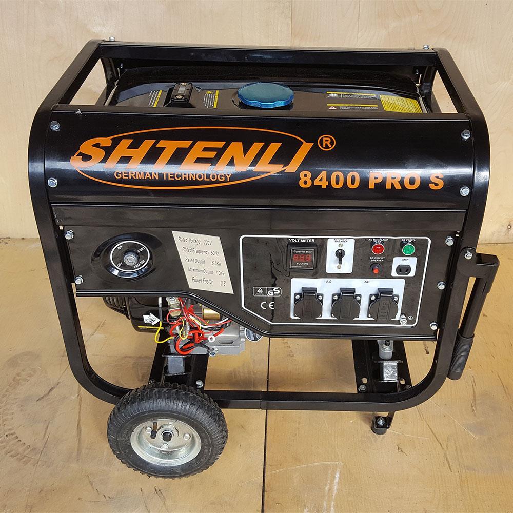 Бензогенератор Shtenli Pro 8400-S (7 кВт) - фото 4 - id-p107051306