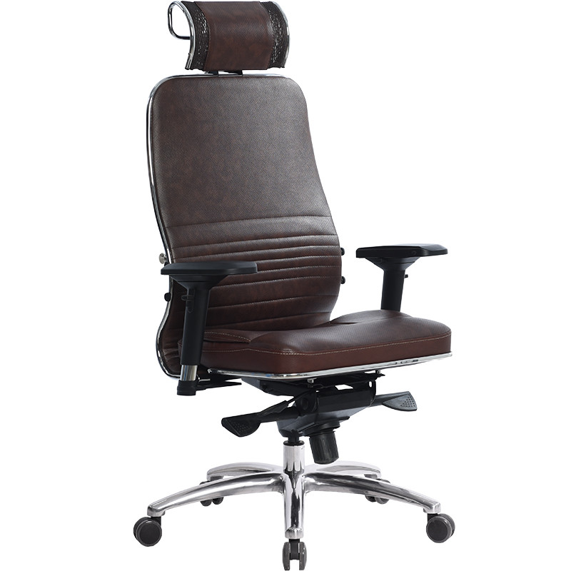 Офисное кресло Metta Samurai KL-3 (коричневый) - фото 1 - id-p107063516