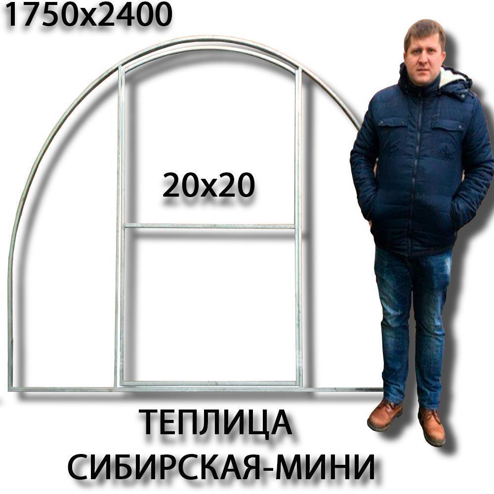 Теплица Мини (труба 20*20, шаг 1 м) 8 метров - фото 2 - id-p107051510