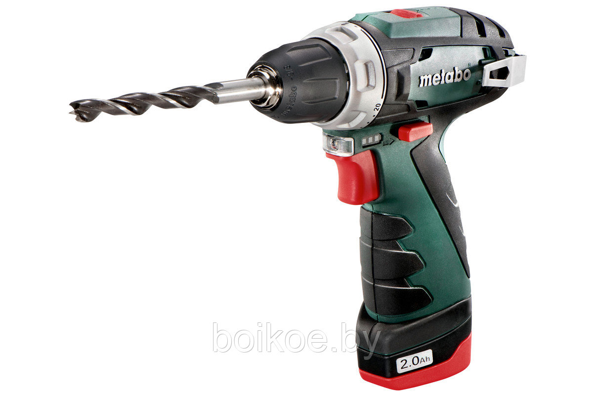 Аккумуляторная дрель-шуруповерт Metabo PowerMaxx BS (10.8В, 2x2 Ач, сумка)