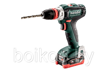 Аккумуляторная дрель-шуруповерт Metabo Powermaxx BS 12 Q (12В, 2x4Ач LiHD, кейс), фото 2