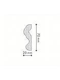 Молдинг N NOMASTYL® 20*70*2000мм NMC, фото 3