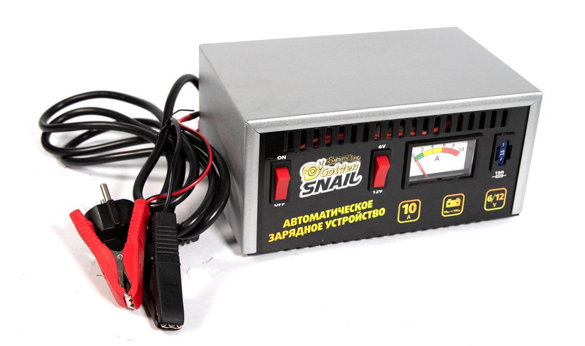 Зарядное устройство АКБ GS, 6В-12В, 10A с индикатором зарядки/защитой от короткого замыкания - фото 3 - id-p106158283