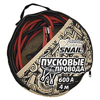 Провода для прикуривания Golden Snail, 600А/4М.
