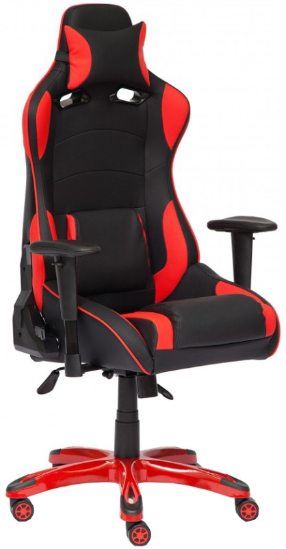 Геймерское кресло Tetchair iForce (черно-красный) - фото 1 - id-p107220062