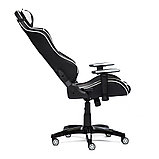 Кресло геймерское Tetchair iBat (черно-белый), фото 5
