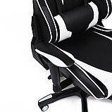 Кресло геймерское Tetchair iBat (черно-белый), фото 6