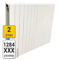 Радиатор трубчатый KZTO Соло В 2-1284 (межосевое - 1250 мм)