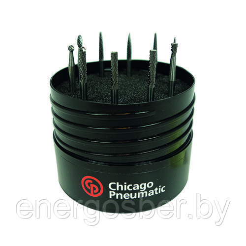 Burr KIT Double cut 3mm Shank 10PC