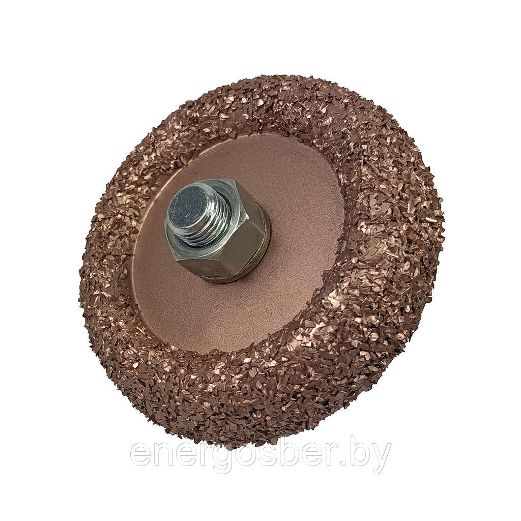 Tire buffing wheel 3/8" hexa.
