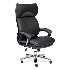 Офисное кресло TetChair Grand (черно-серый)