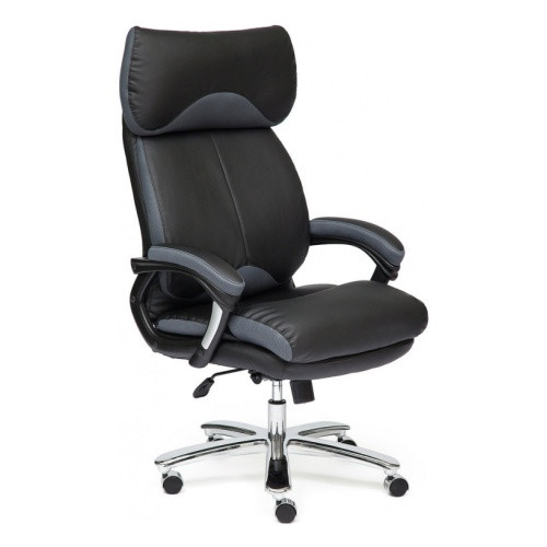 Офисное кресло TetChair Grand (черно-серый) - фото 1 - id-p107241044