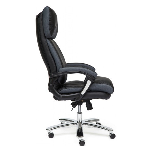 Офисное кресло TetChair Grand Lux (черно-серый) - фото 3 - id-p107241260