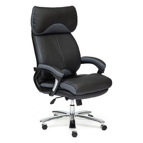 Офисное кресло TetChair Grand Lux (черно-серый)