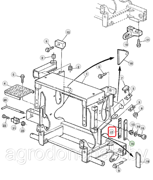 Пластина боковая Z63194