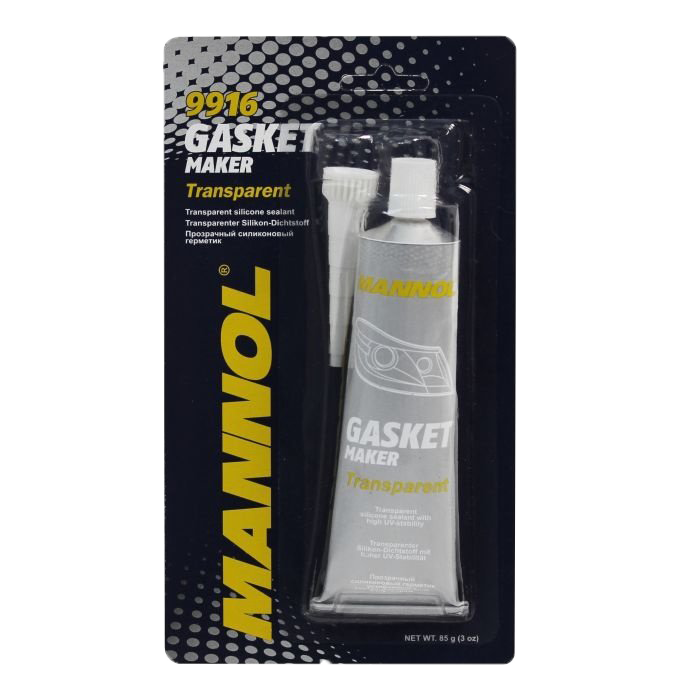 Герметик клей прокладка прозрачный, Gasket Maker Transparent, 85 гр MANNOL 9916 - фото 1 - id-p107247567