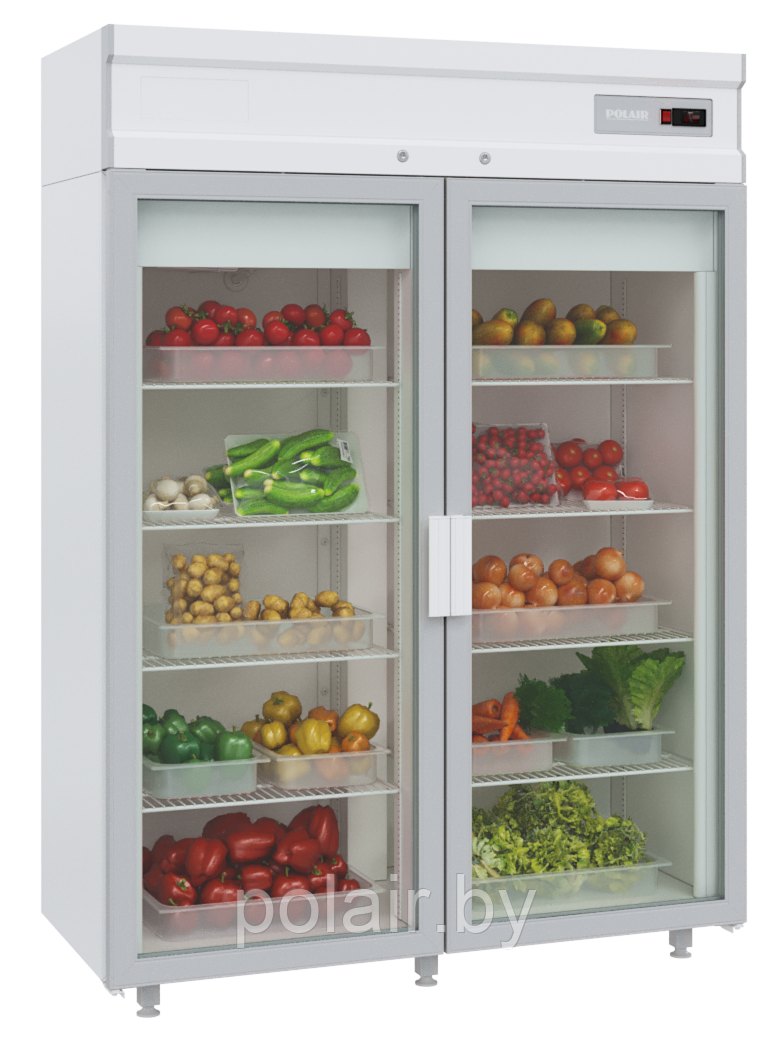 Холодильный шкаф DM110-S без канапе POLAIR (ПОЛАИР) 1000 литров t +1 +10 - фото 1 - id-p107247823